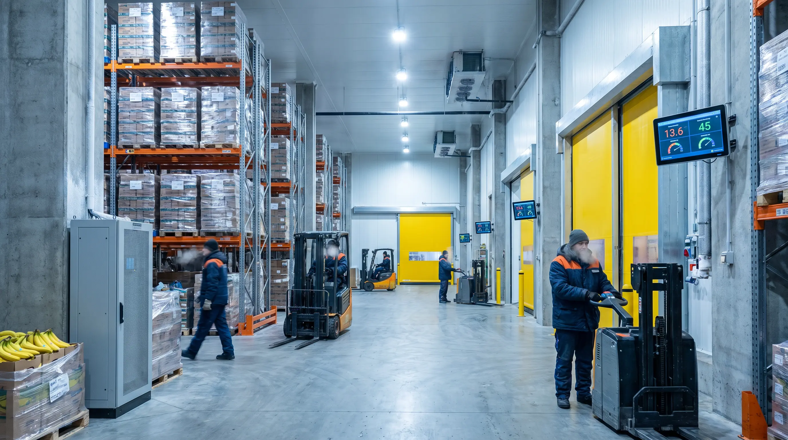 Cold chain deployment scene