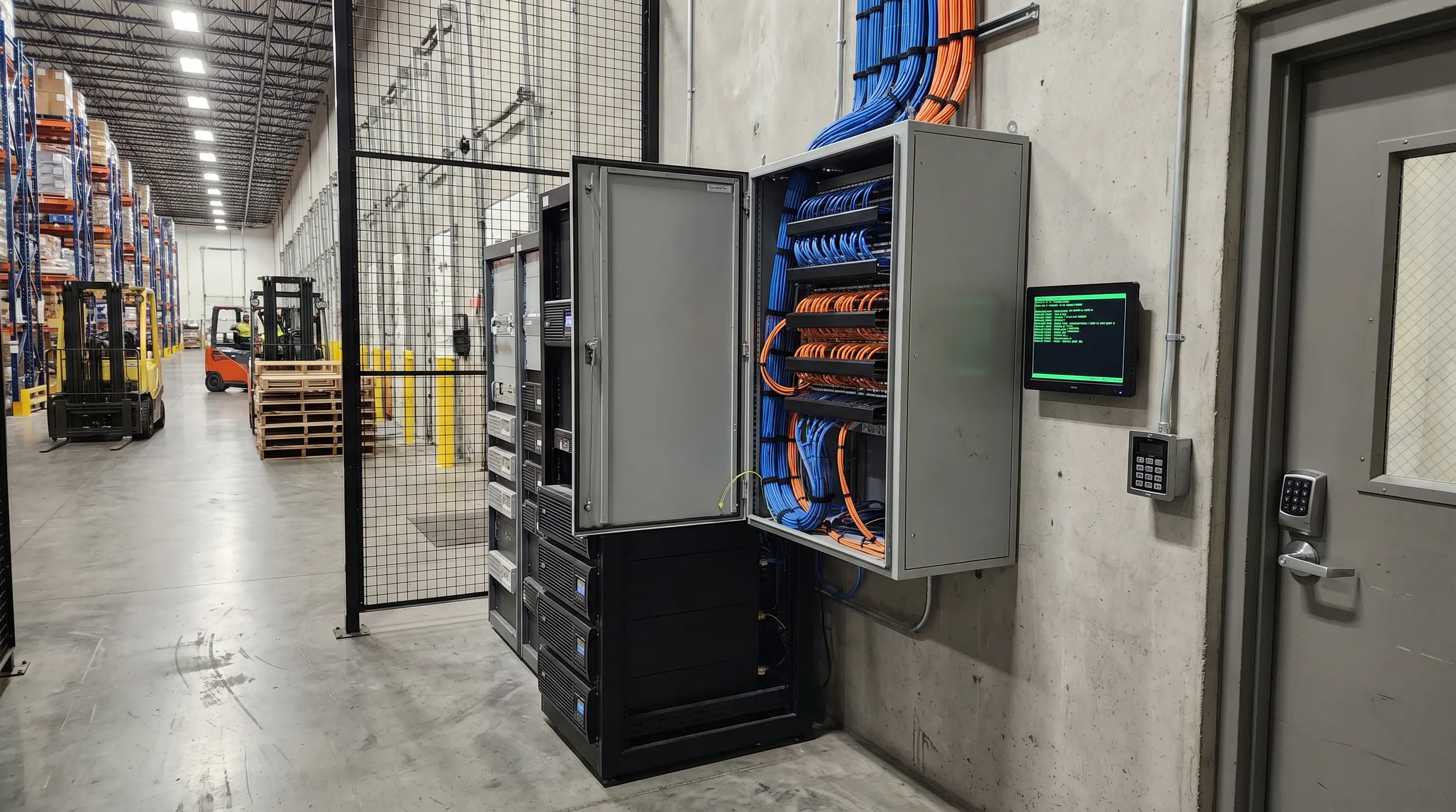 Warehouse edge node and continuity infrastructure
